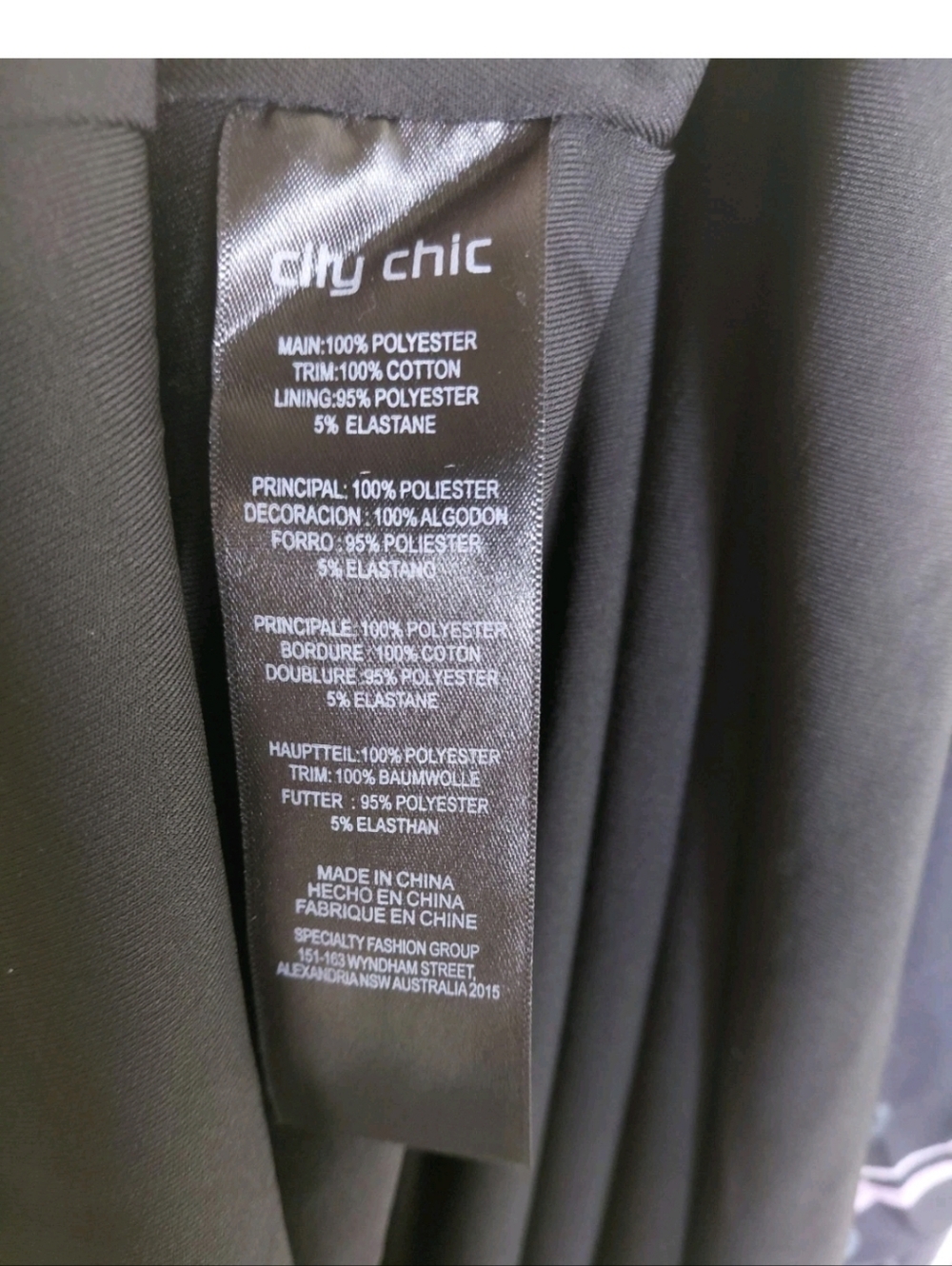 City Chic Flourish Floral Cold Shoulder Maxi Dress Size 18 - Picture 7 of 7